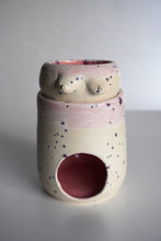 Load image into Gallery viewer, PINK &amp; PURPLE WAX BURNER WITH BOOBS OUTSIDE
