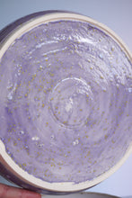 Load image into Gallery viewer, SET OF PURPLE &amp; WHITE PASTA BOWLS

